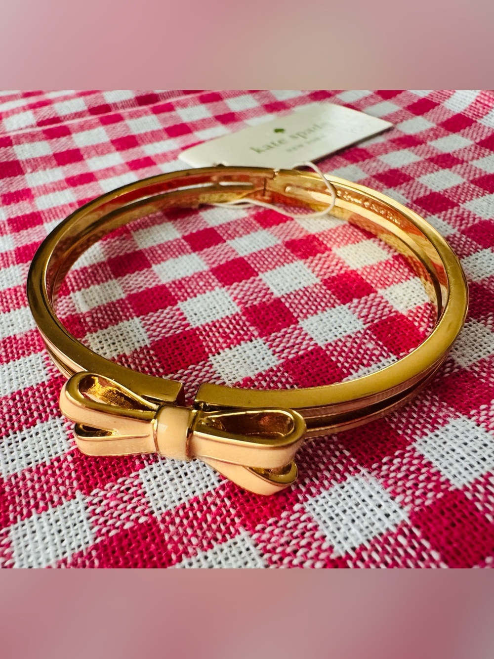 Kate Spade Double Bow Hinge Bangle